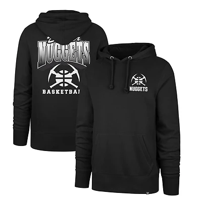Men's '47 Black Denver Nuggets 2025/26 City Edition Jab Step Headline Hoodie