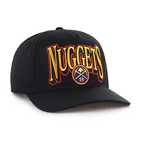 Casquette ajustable Denver Nuggets « Every Time Past Champs Hitch » noire pour homme, modèle 1947