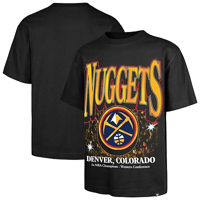 T-shirt noir pour homme « 47 Denver Nuggets Past Champs Collection Flashbulb Foundation »