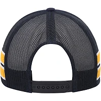 Casquette réglable de camionneur '47 bleu marine Denver Nuggets Sidebrand Stripes pour hommes