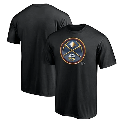 Men's  Black Denver Nuggets Midnight Mascot T-Shirt