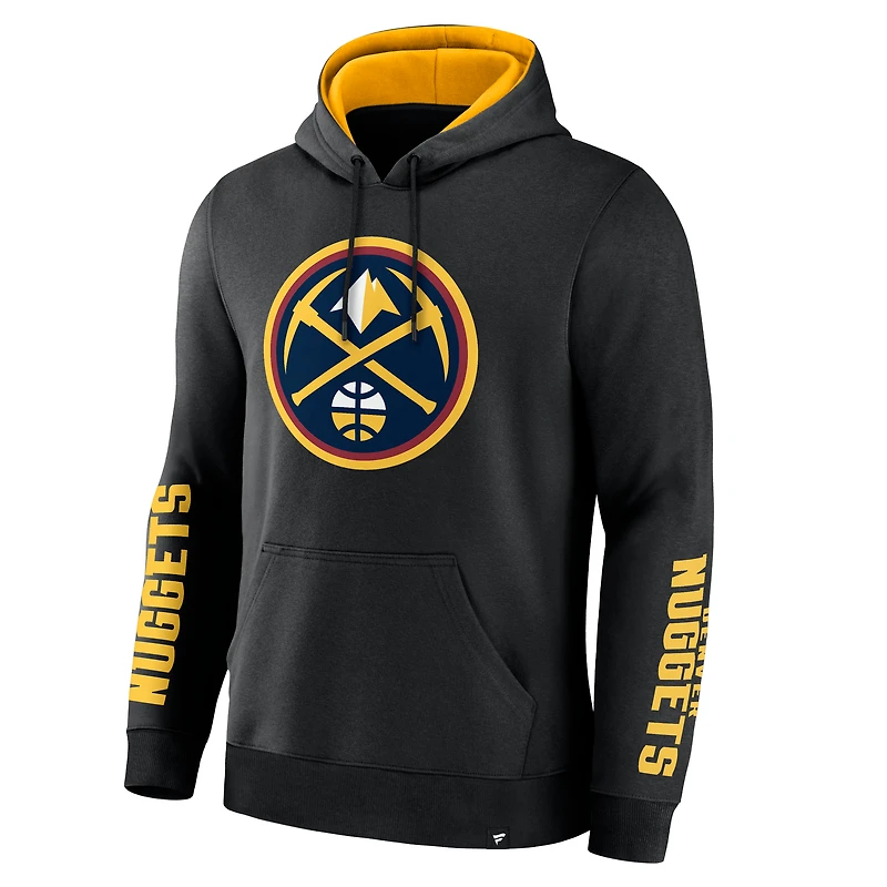 Sweat à capuche noir Denver Nuggets Legacy Guard Fanatics pour homme