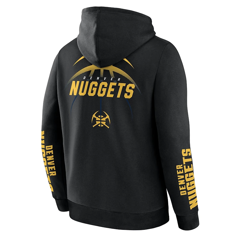 Sweat à capuche noir Denver Nuggets Legacy Guard Fanatics pour homme