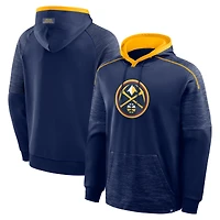 Men's Fanatics Navy Denver Nuggets Pick & Roll Defender Pullover Hoodie