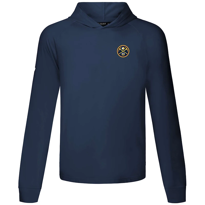 Sweat à capuche bleu marine Denver Nuggets Dimension R pour homme