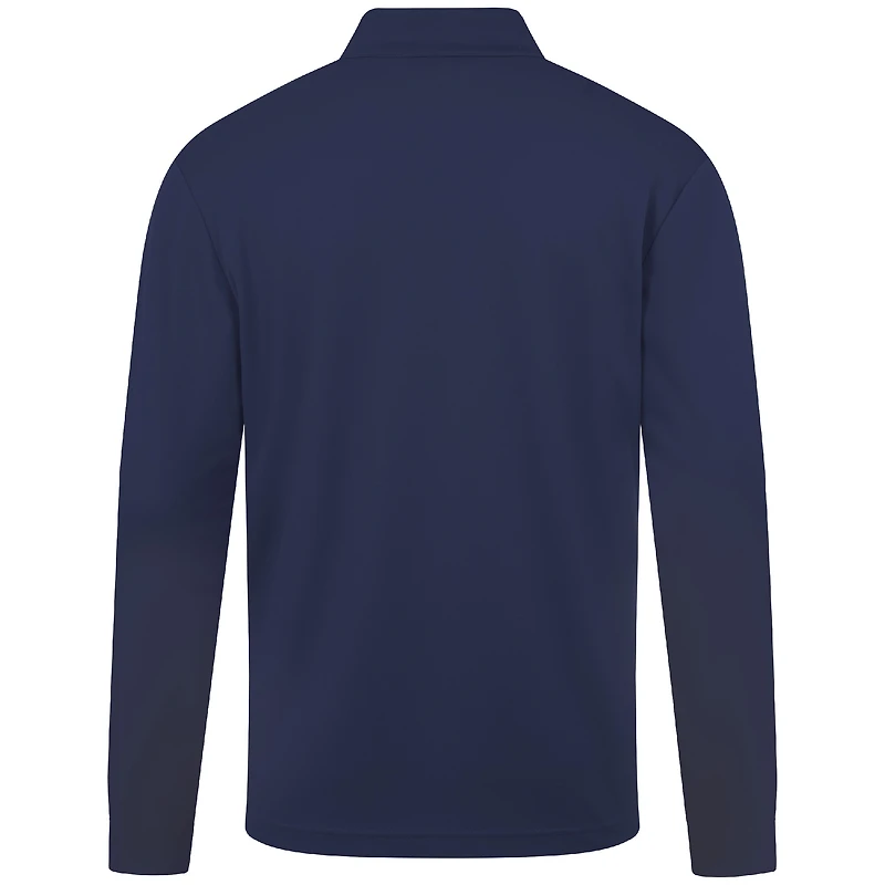 Haut à fermeture éclair quart de tour Heron des Denver Nuggets pour homme, bleu marine, Levelwear