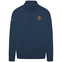 Pull Murray à quart de zip bleu marine pour homme des Denver Nuggets Levelwear