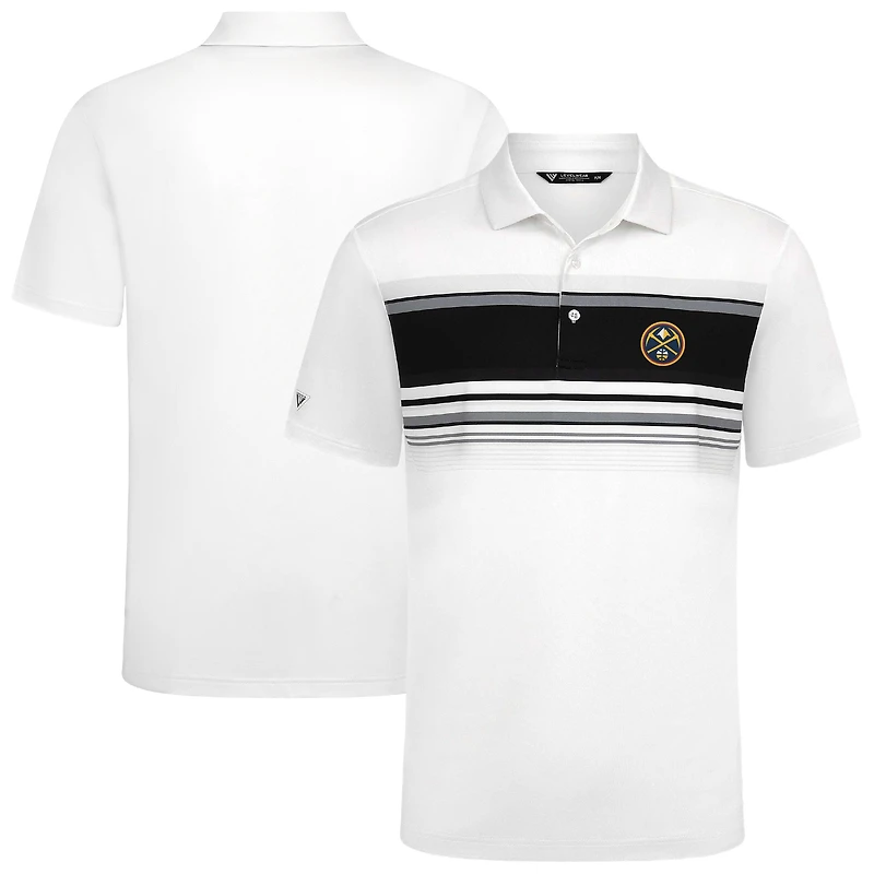 Polo blanc Onward des Denver Nuggets pour homme Levelwear