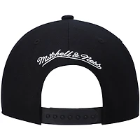 Men's Mitchell & Ness Black Denver Nuggets Hardwood Classics Script 2.0 Snapback Hat