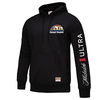 Men's Mitchell & Ness Black Denver Nuggets NBA x Michelob Ultra Swish Sip Pullover Hoodie