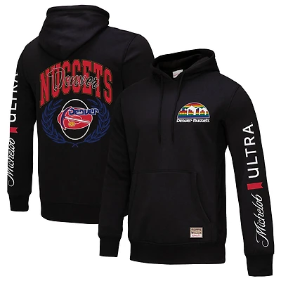 Sweat à capuche noir Mitchell & Ness Denver Nuggets NBA x Michelob Ultra Swish Sip pour homme
