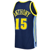 Men's Mitchell & Ness Carmelo Anthony Navy Denver Nuggets Hardwood Classics Swingman Jersey