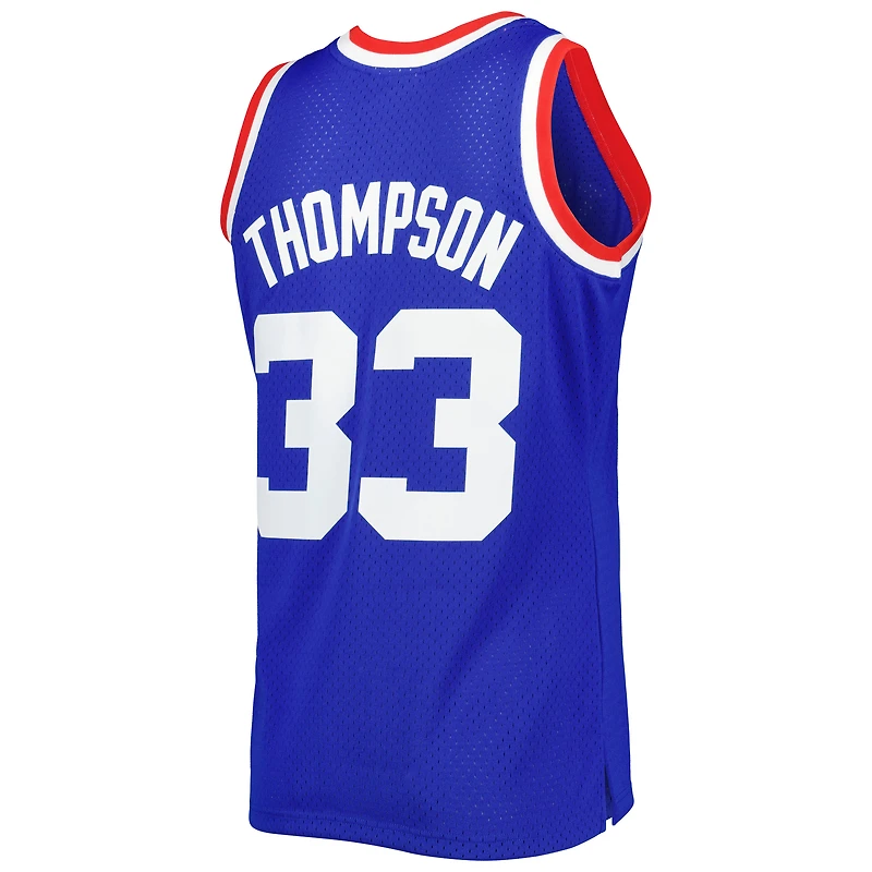 Men's Mitchell & Ness David Thompson Royal Hardwood Classics 1975/76 Swingman Jersey