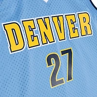 Maillot Mitchell & Ness Jamal Murray Powder Blue Denver Nuggets 2016/17 Throwback Swingman pour hommes