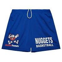 Men's Mitchell & Ness Royal Denver Nuggets Hardwood Classics Gameday Mesh Shorts