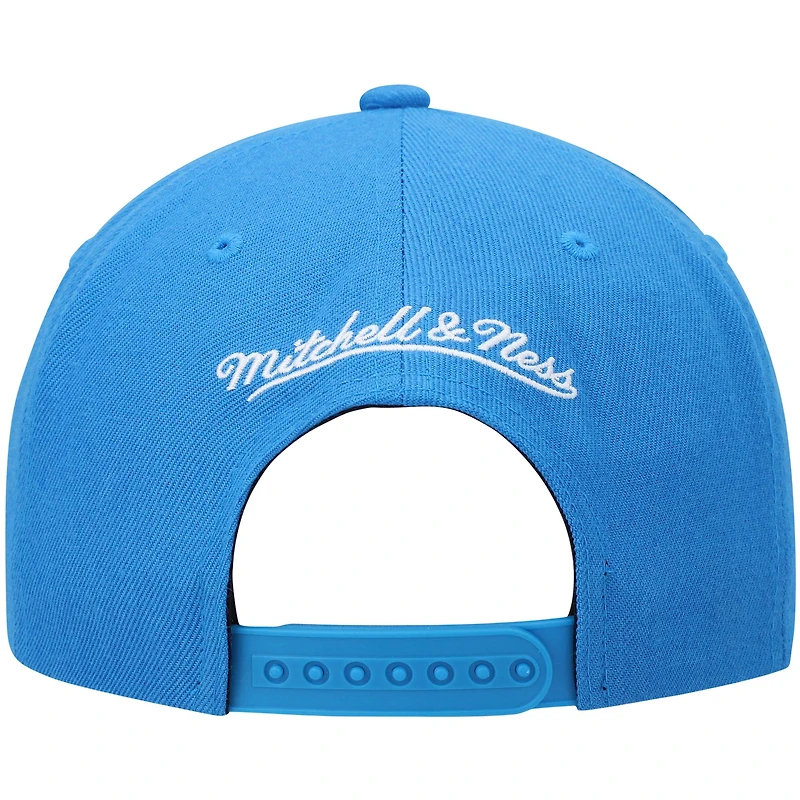 Men's Mitchell & Ness Royal Denver Nuggets Hardwood Classics Team Ground 2.0 Snapback Hat