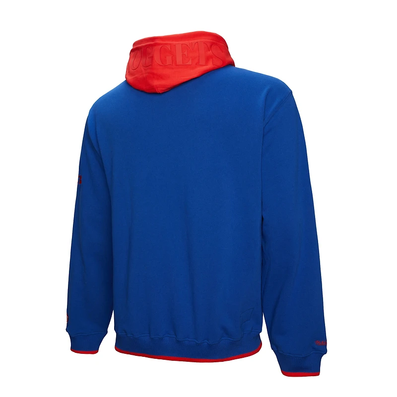Sweat à capuche pour homme Mitchell & Ness Royal Denver Nuggets Hardwood Classics Team OG 3.0