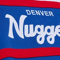 Men's Mitchell & Ness  Royal Denver Nuggets Head Coach Hoodie