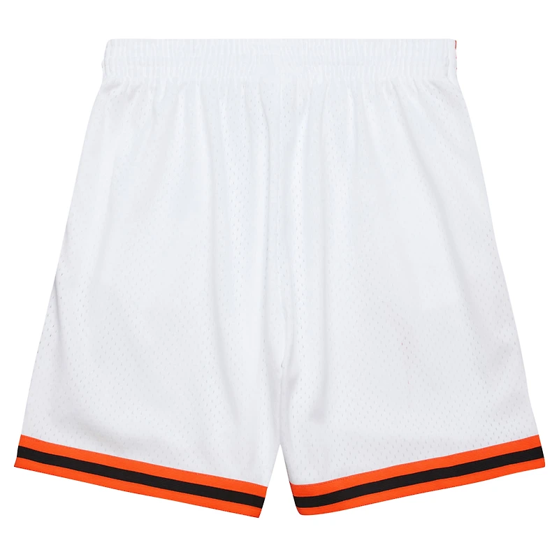 Men's Mitchell & Ness White Denver Nuggets 2006/07 Replica Shorts