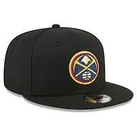 Men's New Era Black Denver Nuggets 2026 NBA Draft Crystal 9FIFTY Snapback Hat