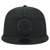 Casquette snapback 9FIFTY noire à panneaux fendus en toile Adventure Denver Nuggets pour homme New Era