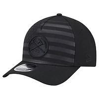 Casquette ajustable A-Frame 9FORTY Game Day Flag des Denver Nuggets de New Era pour homme noire