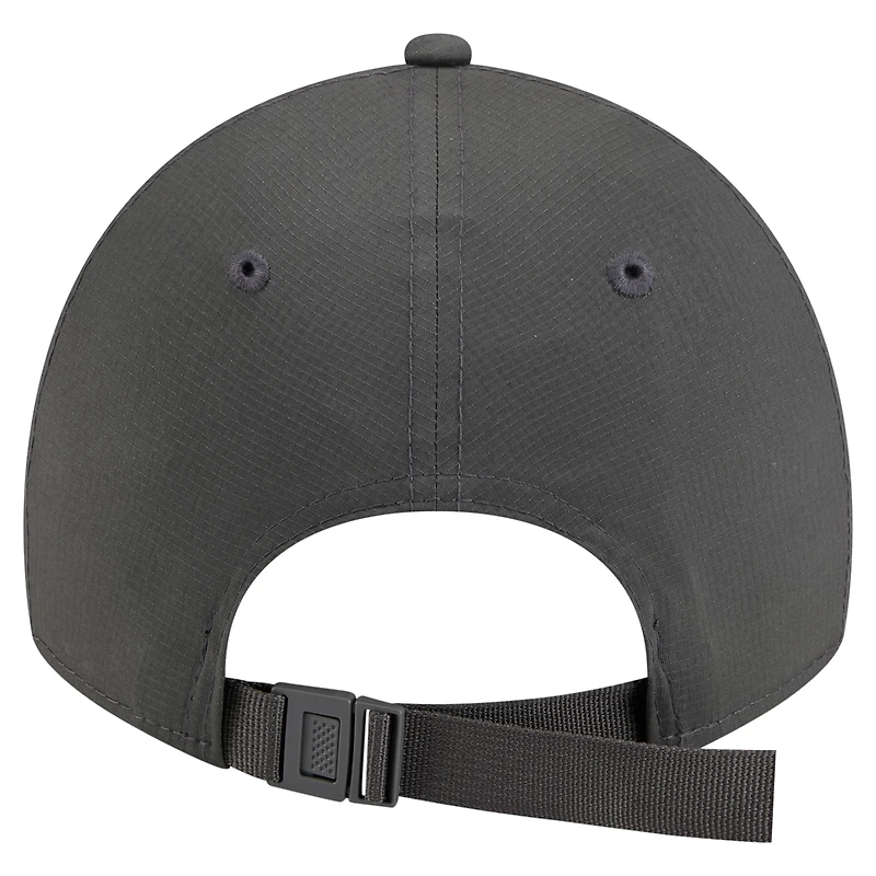 Casquette ajustable New Era 9TWENTY Active Ripstop Denver Nuggets pour homme, couleur anthracite