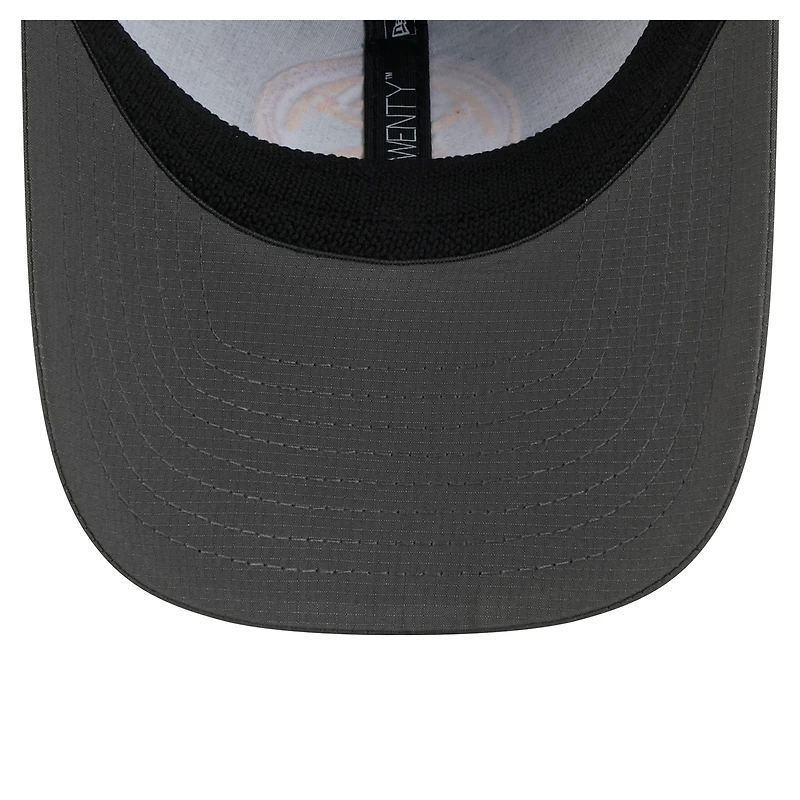 Casquette ajustable New Era 9TWENTY Active Ripstop Denver Nuggets pour homme, couleur anthracite