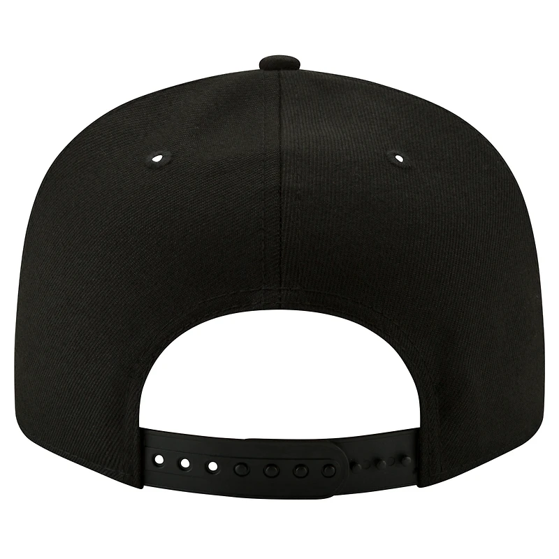 Casquette Snapback 9FIFTY noire et blanche Denver Nuggets New Era pour homme