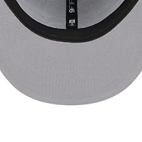 Men's New Era Gray Denver Nuggets Chenille Band 9FIFTY Snapback Hat