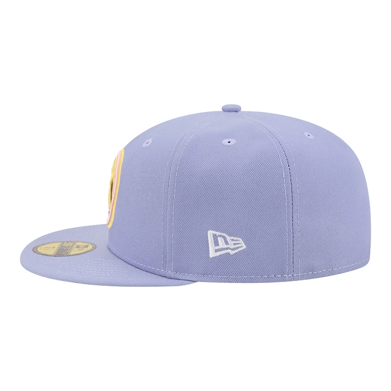 Casquette ajustée New Era Denver Nuggets lavande pour homme, coloris 59FIFTY