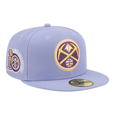 Casquette ajustée New Era Denver Nuggets lavande pour homme, coloris 59FIFTY
