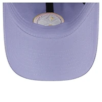 Casquette New Era Denver Nuggets lavande pour homme, modèle classique et ajustable