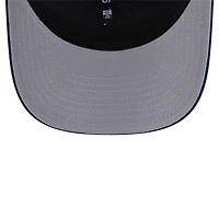 Casquette Trucker 9SEVENTY extensible à boutons-pression New Era bleu marine/blanc pour homme des Denver Nuggets