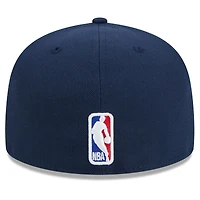Men's New Era  Navy Denver Nuggets 2024/25 City Edition Alternate 59FIFTY Fitted Hat