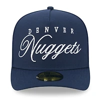 Casquette ajustée New Era 59FIFTY bleu marine des Denver Nuggets 2025 NBA Draft