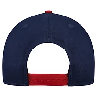 Casquette ajustable New Era bleu marine Denver Nuggets Bold Arch COOLERA 9FORTY A-Frame M-Crown pour homme
