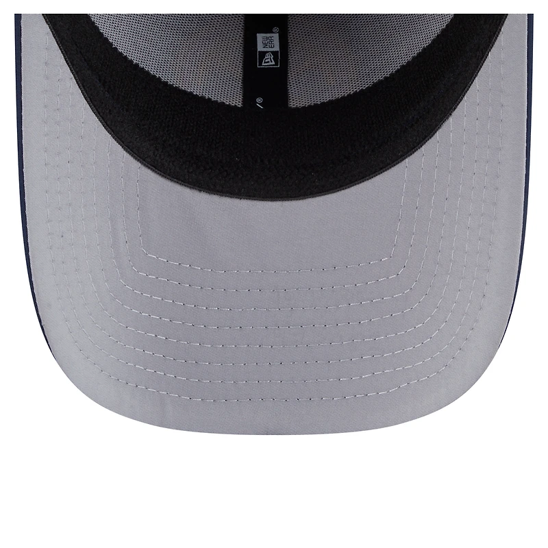 Casquette New Era bleu marine Denver Nuggets Featherweight Poly Rope Flex 39Thirty pour homme