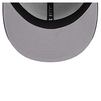 Casquette Snapback 9FIFTY avec logo latéral des Denver Nuggets New Era pour homme bleu marine