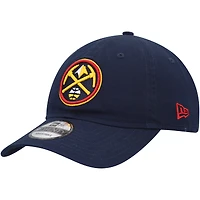 Casquette réglable bleu marine Denver Nuggets Team 2.0 9TWENTY New Era pour hommes