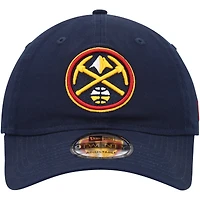 Casquette réglable bleu marine Denver Nuggets Team 2.0 9TWENTY New Era pour hommes