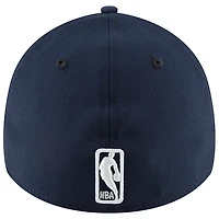 Men's New Era Navy Denver Nuggets Team Classic 39THIRTY Flex Hat