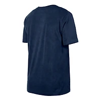 Men's New Era  Navy Denver Nuggets Throwback Vintage Boxy Mineral Wash T-Shirt