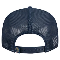 Men's New Era  Red/Navy Denver Nuggets Outdoor Split Panel 9FIFTY Snapback Hat