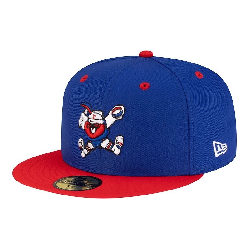 Men's New Era  Royal/Red Denver Nuggets 80s Throwback 59FIFTY Fitted Hat
