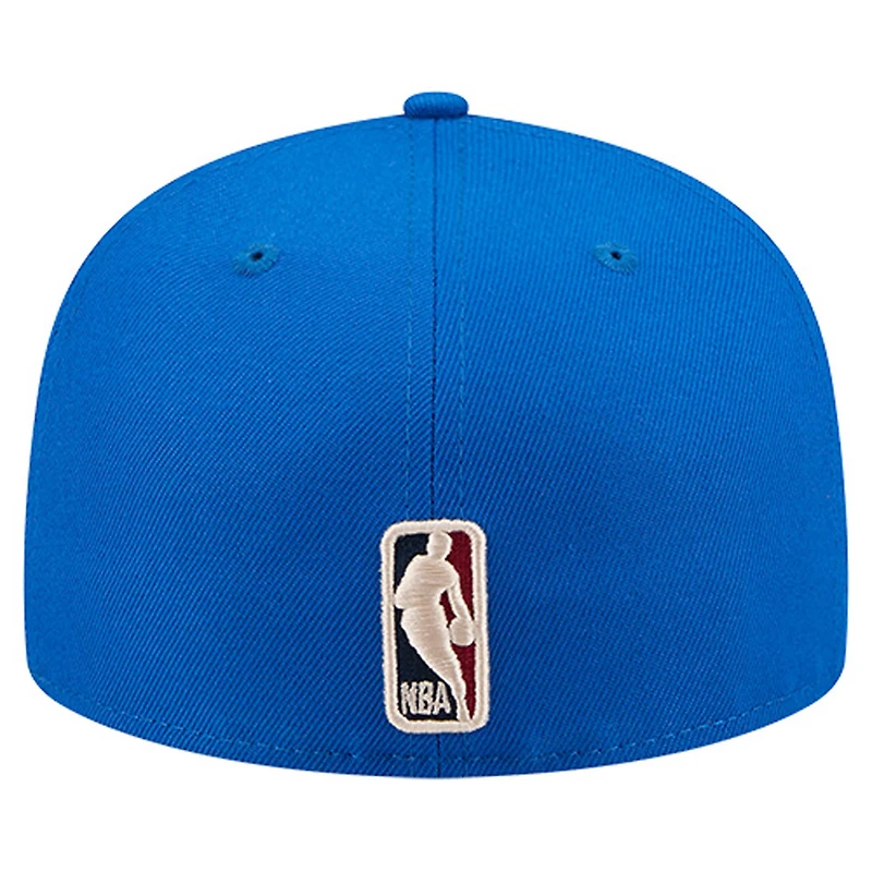 Casquette ajustée New Era Royal Denver Nuggets Core Logo 59FIFTY pour homme