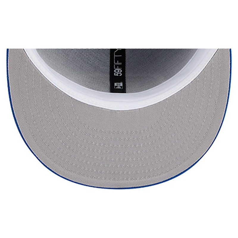 Casquette ajustée New Era Royal Denver Nuggets Core Logo 59FIFTY pour homme