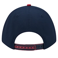 Casquette ajustable New Era blanche/bleu marine Denver Nuggets 2025 NBA Tip Off M-Crown A-Frame 9FORTY pour homme