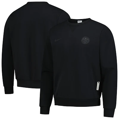 Sweat-shirt Nike Denver Nuggets Authentic Standard Issue Travel Dri-FIT noir pour homme