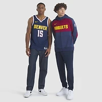 Sweat à capuche entièrement zippé Nike Denver Nuggets Authentic On-Court Showtime Performance pour homme